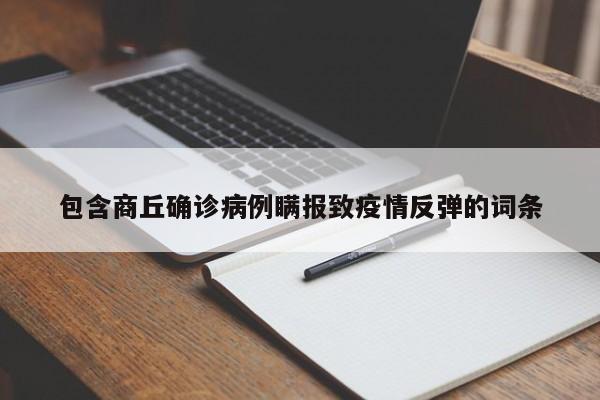 包含商丘确诊病例瞒报致疫情反弹的词条